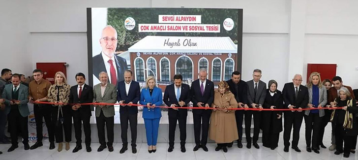 Sevgi Alpaydın Çok Amaçlı Sosyal Tesis Açıldı