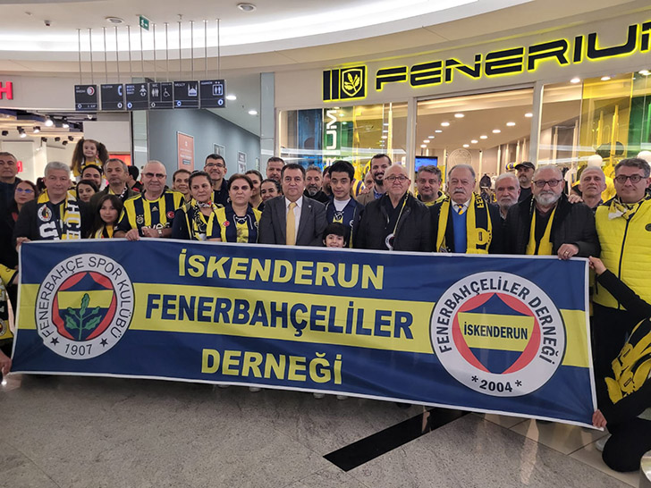 İskenderun Fenerbahçeliler Derneği 'Zaferin Rengi'nde Bir Araya Geldi