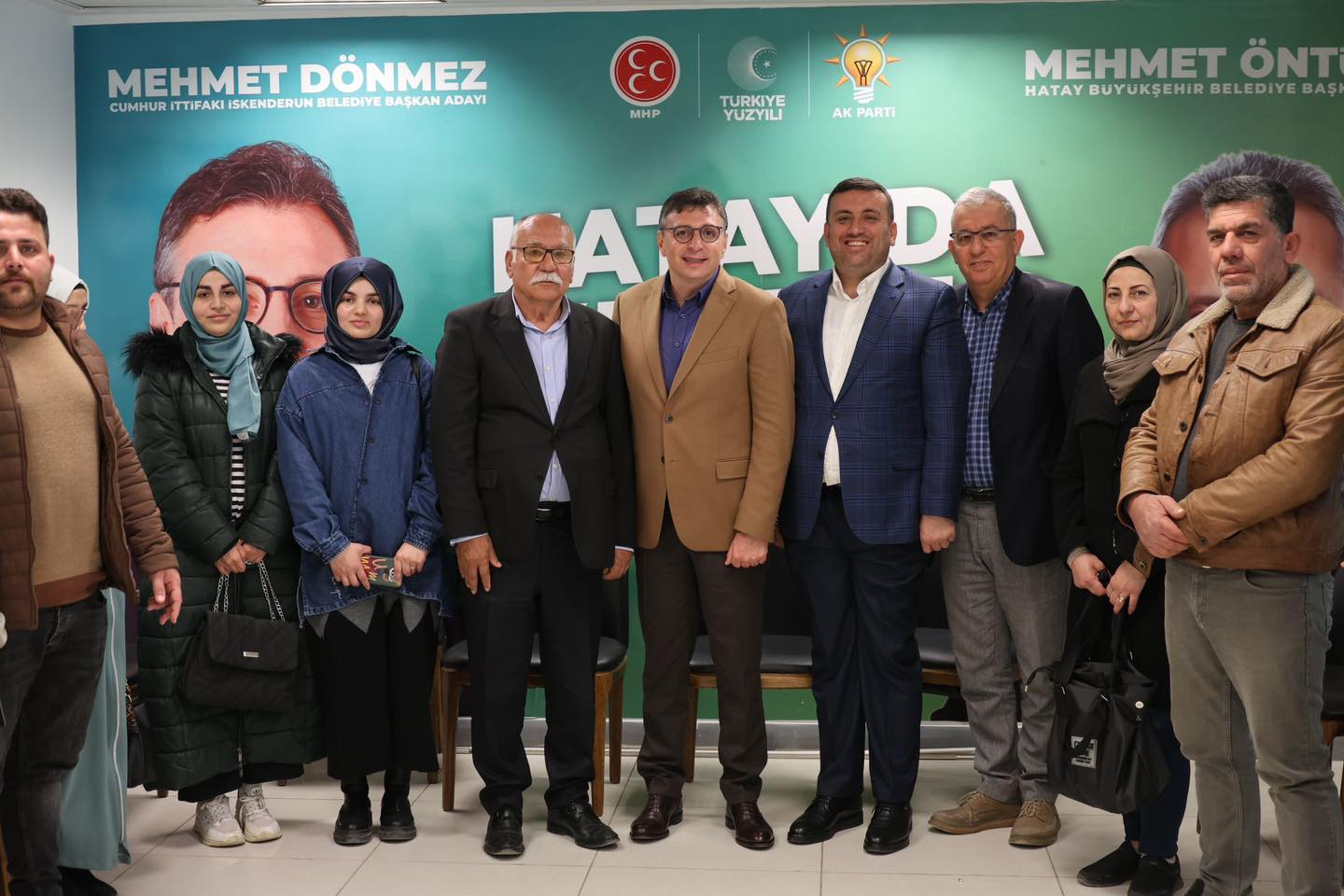 Bayır Bucak Türkmenleri Derneği Başkanı, Mehmet Dönmez'i Destekledi