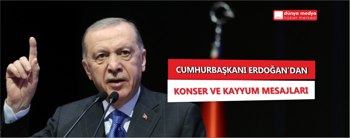 Cumhurbaşkanı Erdoğan'dan kayyum ve konser harcamaları mesajları