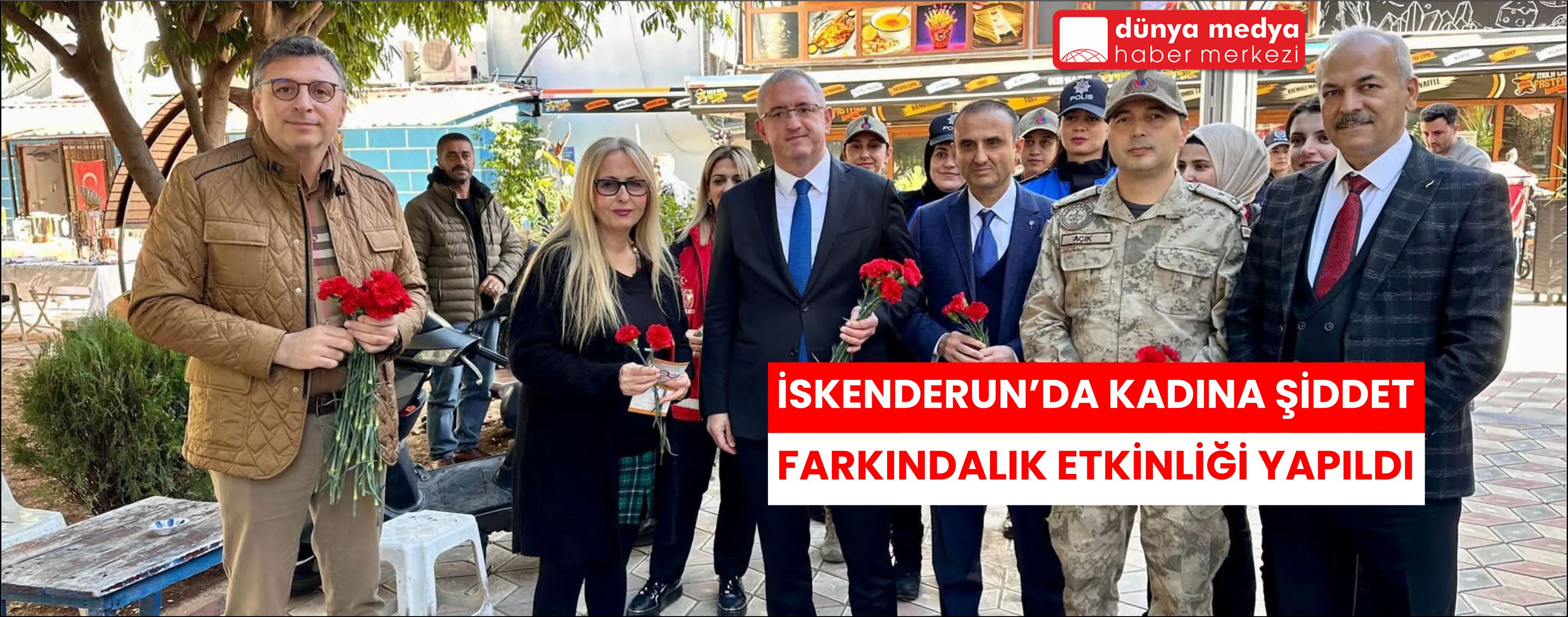 İskenderun’da Kadına Yönelik Şiddetle Mücadele İçin Farkındalık Etkinliği