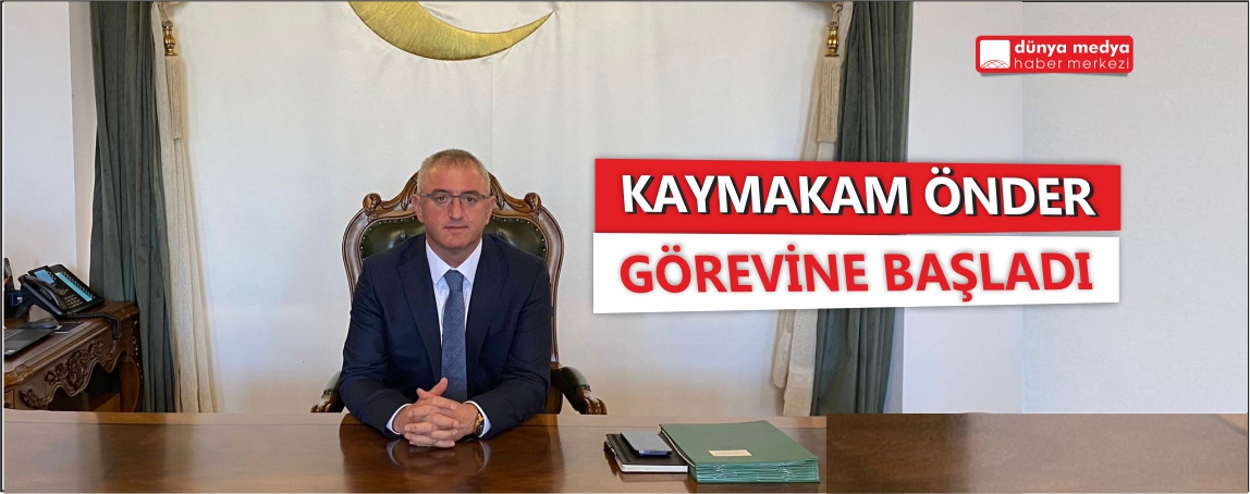 İSKENDERUN KAYMAKAMI MUHAMMET ÖNDER GÖREVİNE BAŞLADI