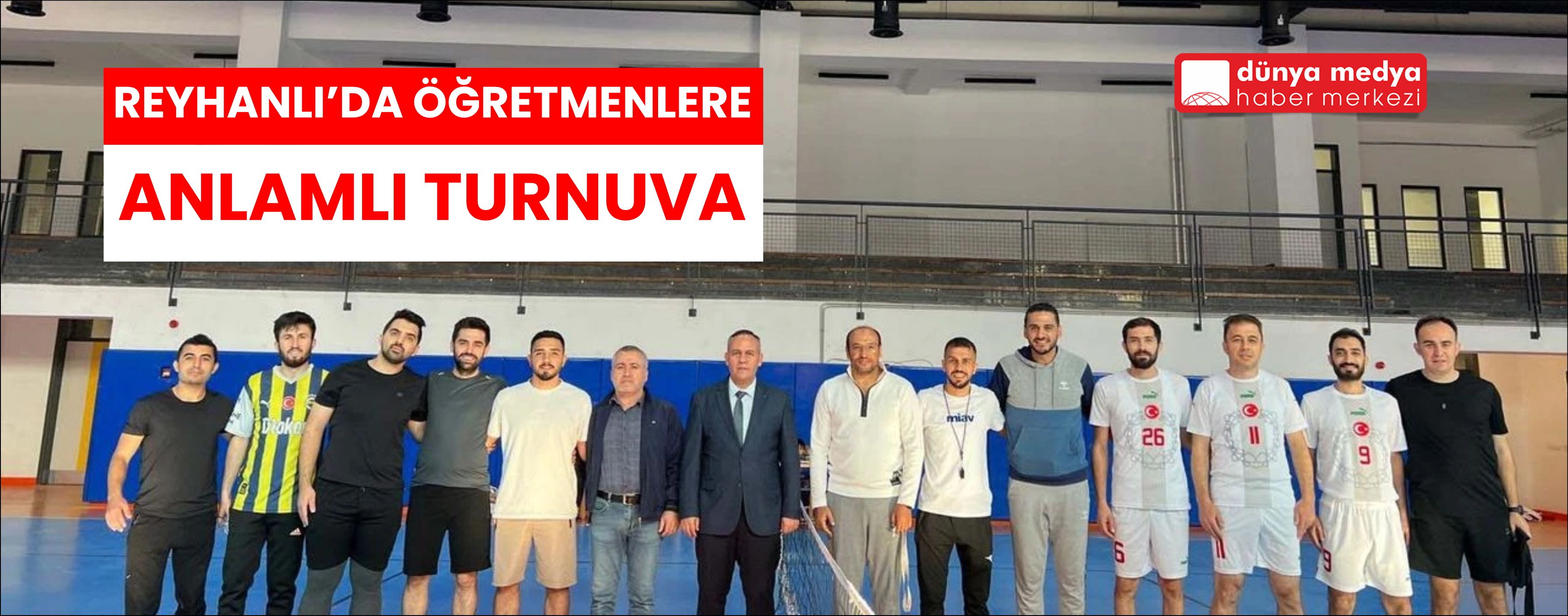  Reyhanlı’da Öğretmenler Sporla Buluştu