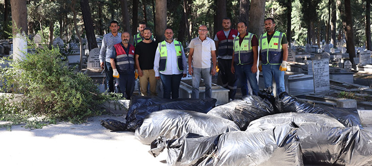 BÜYÜKŞEHİRDEN ANTAKYA ASRİ MEZARLIĞINDA KAPSAMLI ÇALIŞMA