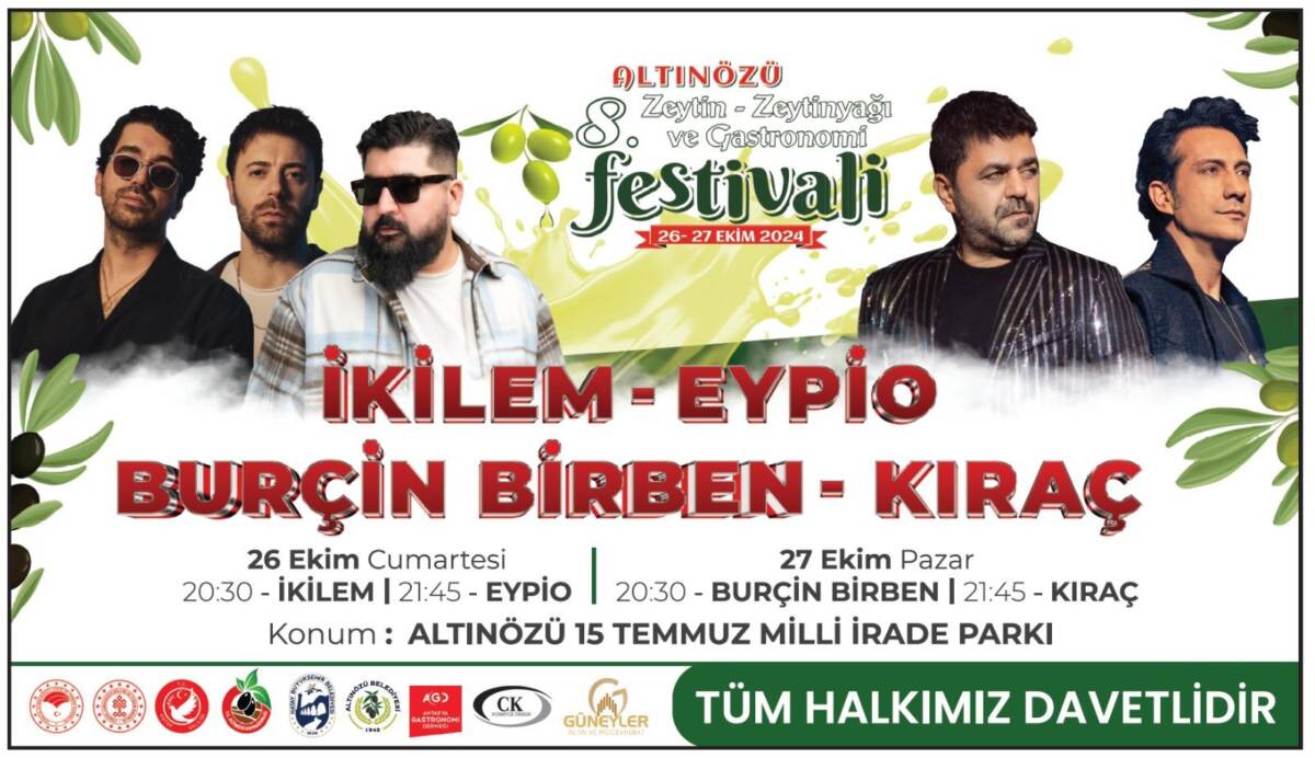 Altınözü Festivalinde Gastronomi ve Müzik Bir Arada