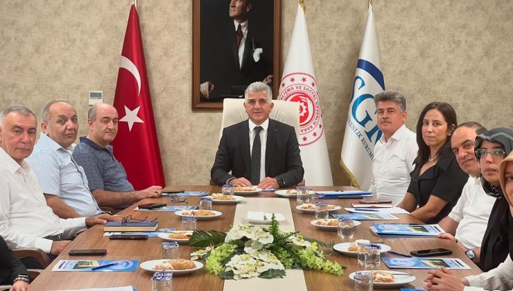 SGK HATAY’DA GÜNDEM “EMEKLİLERE DESTEK”