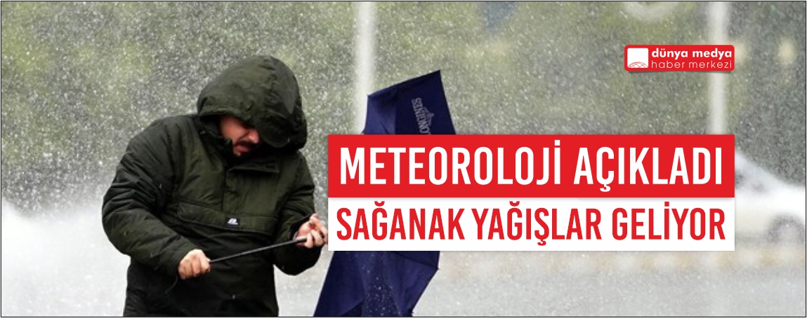 Meteoroloji'den 49 il için sarı kod! Sağanak ve fırtına var!