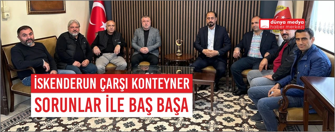 Konteyner Çarşı Esnafından Basına Destek Çağrısı